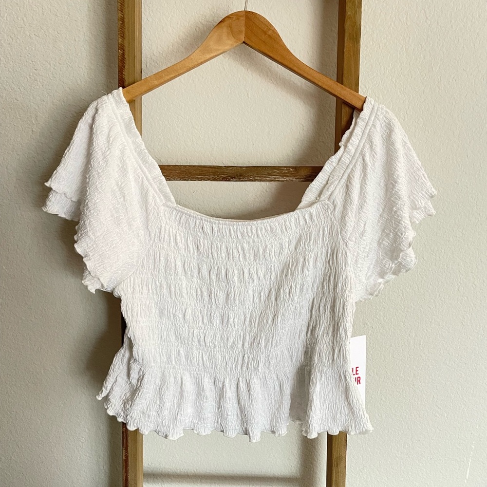 🤍Summer Crop Top